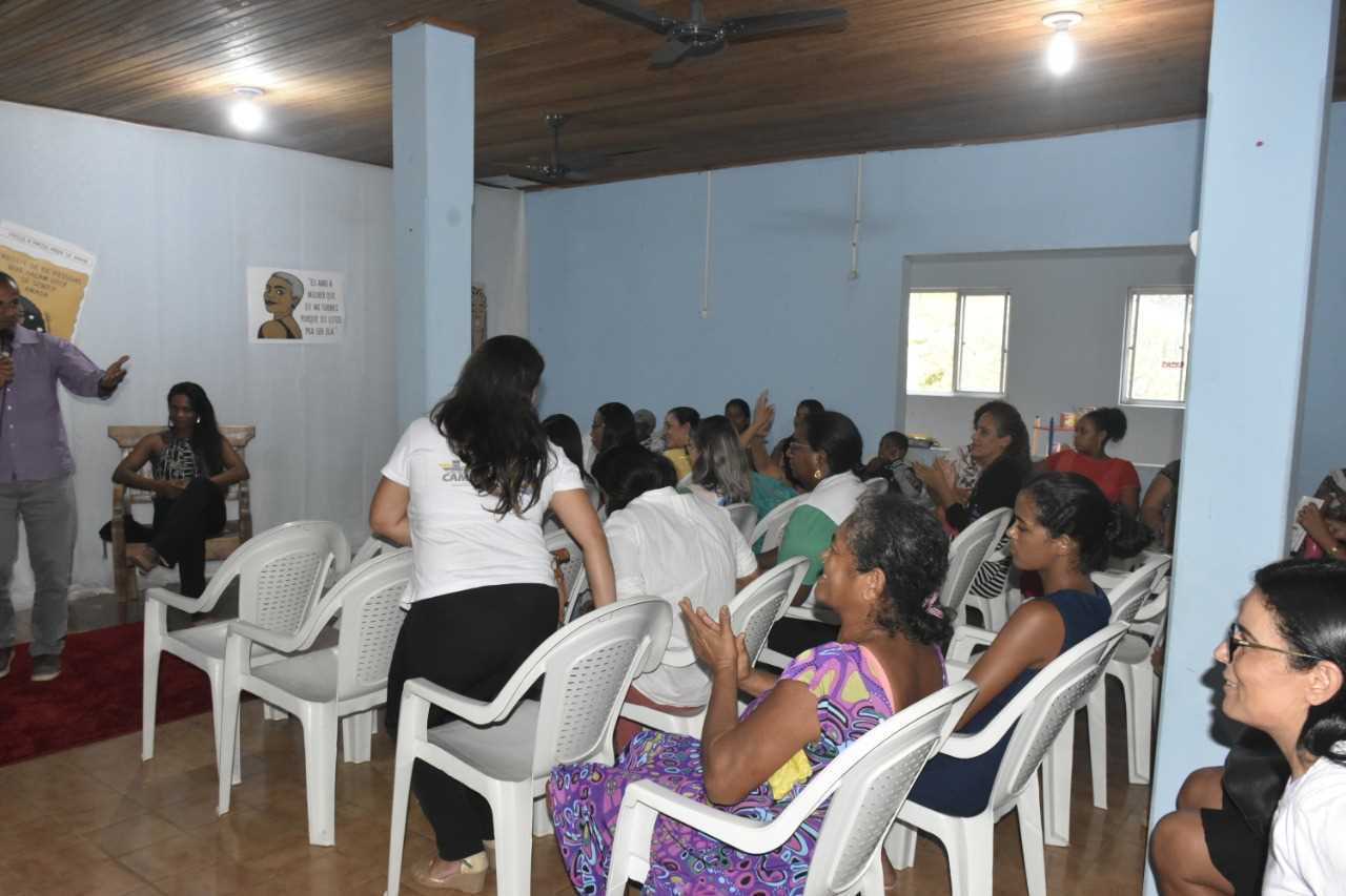 Camacã: Empoderamento foi o tema abordado em palestra realizada pelo CRAM
